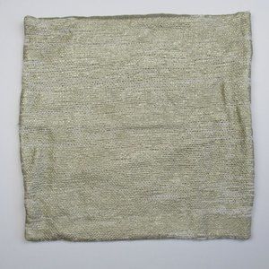 Metallic Knit Throw Pillow Cover 20"x20"